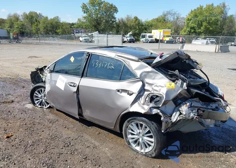 2014 Toyota Corolla Le Premium z USA, uszkodzony, nr VIN 2T1BURHE6EC145977